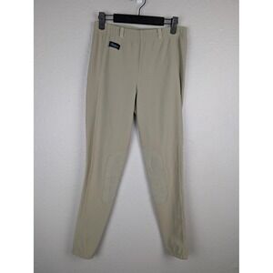 Irideon Riding Wear Breeches Pants X-Large Beige Knee Patch USA Equestrian
